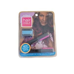 Scunci Hair Chalk Set - Blue and Pink